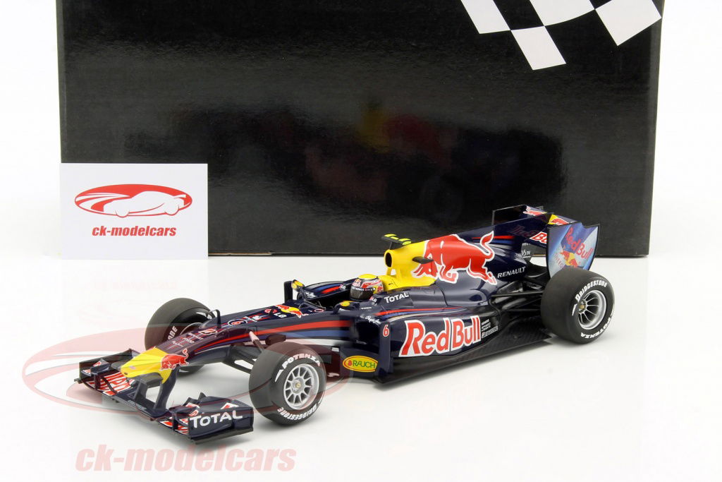 Minichamps 1:18 M.ウェバーレッドブルルノーRB6フォーミュラ1 2010 分