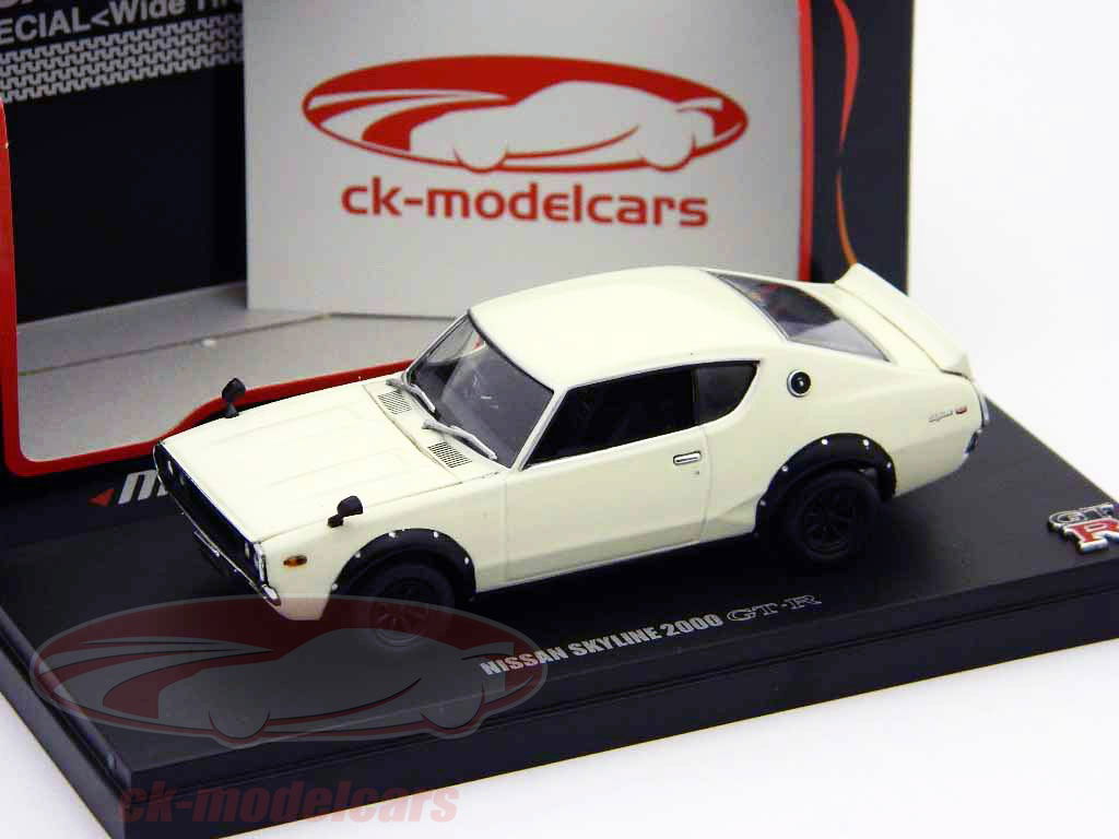 Nissan Skyline 2000 GT-R 1/43 ミニカー 1/43 Makeup 1972 Nissan Skyline 2000 GT-R (KPGC110) Racing