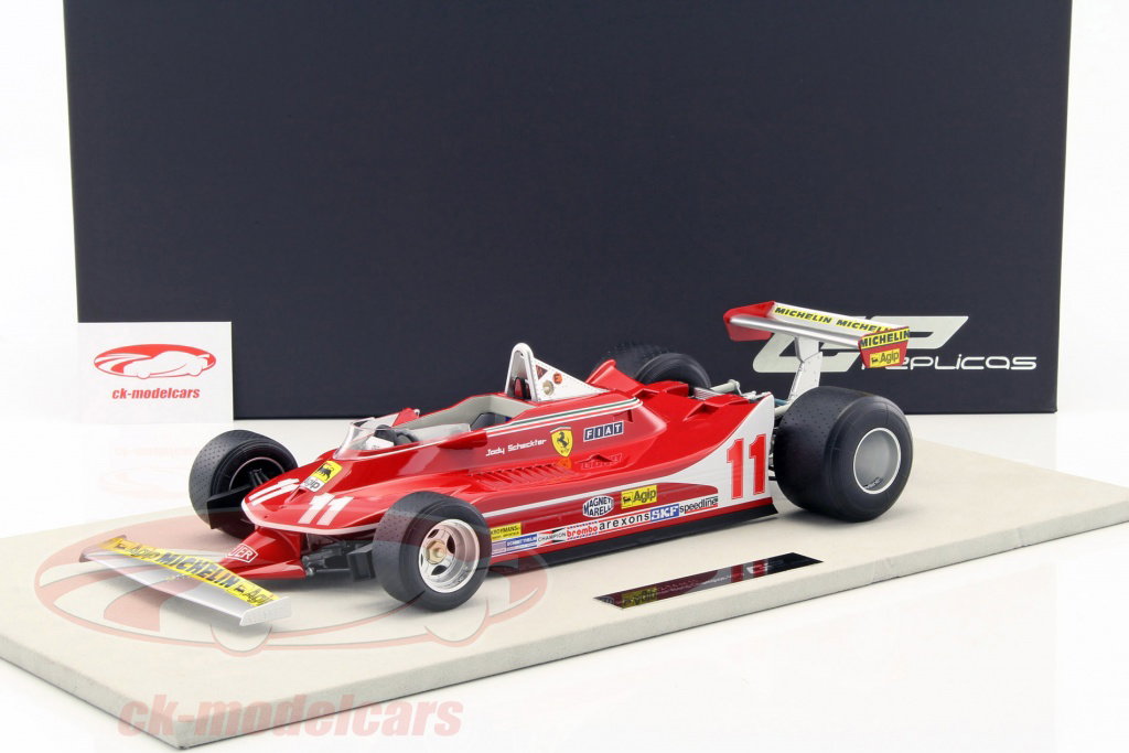 GP Replicas 1:12 Jody Scheckter Ferrari 312T4 #11 World Champion