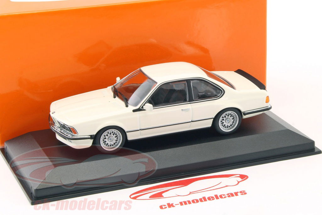 Minichamps 1:43 BMW 635 CSi (E24) year 1982 white 940025121