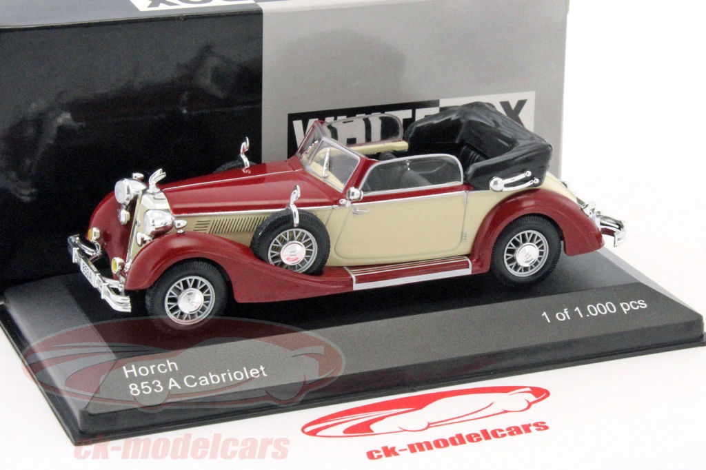 中古ミニカー 1⁄43 Horch 853 Cabriolet 1938(ブルー) [436012032]
