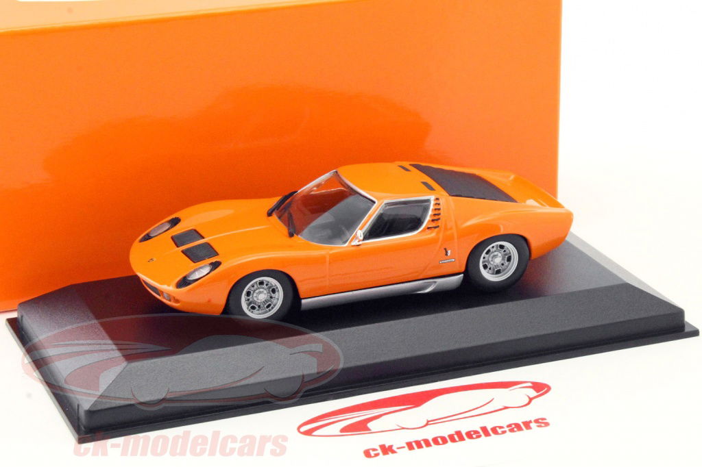 送料無料　Lamborghini Miura 1/43 1966 スケール Lamborghini Miura (1966) | Lamborghini | Minichamps 1/87