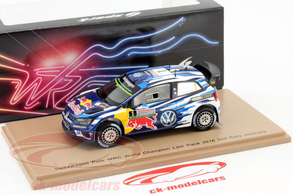 SPARK製フォルクスワーゲンポロWRC2015年 Spark 1:43 大众VW Polo R WRC #2 世界汽车拉力锦标赛(WRC) 2015
