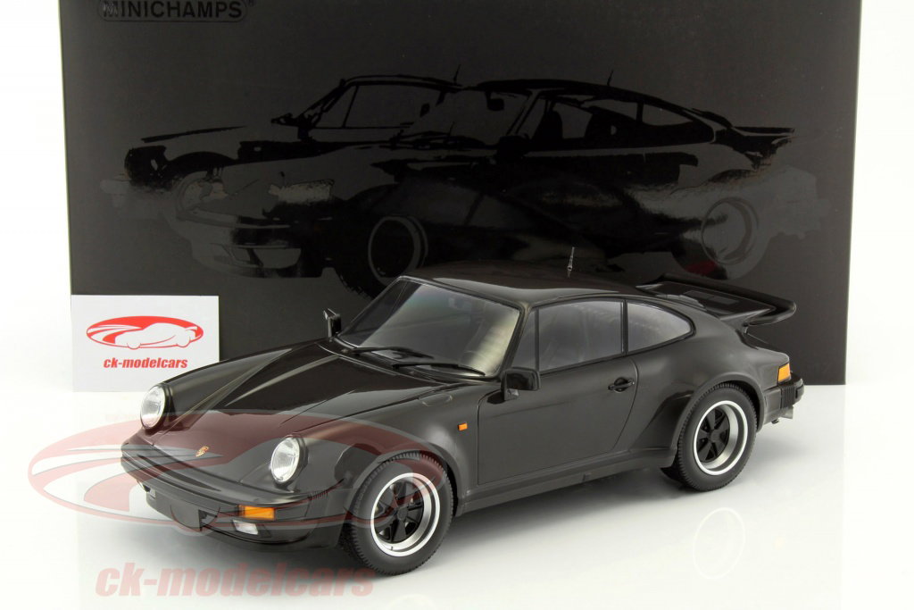 【MINICHAMPS】Porsche 911 Turbo 1977 Minichamps 1:12 Porsche 911 (930) Turbo year 1977 black 125066123