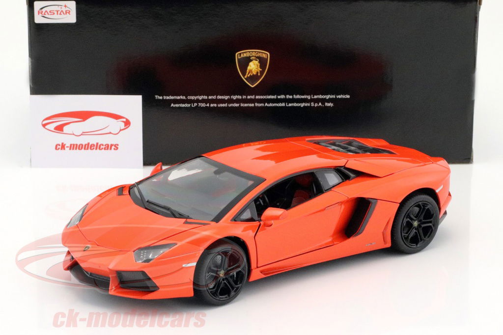 Rastar 1:18 Lamborghini Aventador LP 700-4 orange CK39509 model