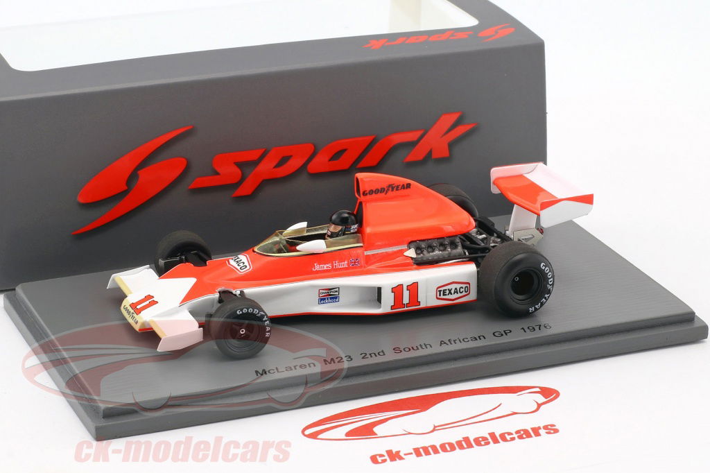ミニカー Spark Model McLaren M23 1/43 James Hunt Spark 1:43 James Hunt McLaren M23 #11 World Champion South