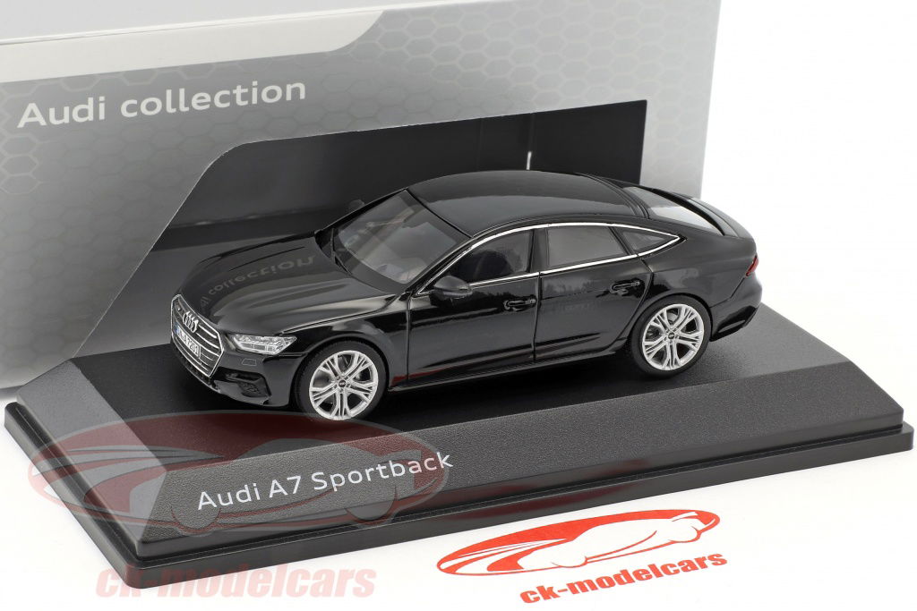 1/43 audi　アウディ rs7 sportsback Myth black iScale 1:43 Audi A7 Sportback myth black 5011707032 model