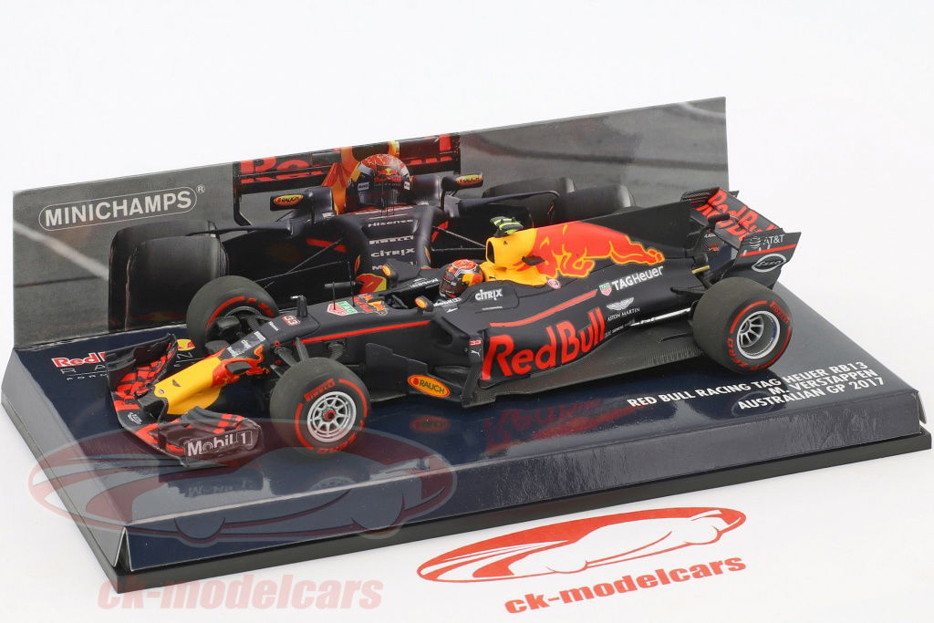 1/43 Red Bull Racing RB13 #33 M.フェルスタッペン Minichamps 1:43 Max Verstappen Red Bull RB13 #33 Australian