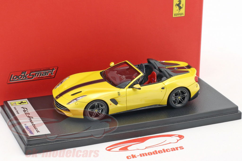 Looksmart 1/43 Ferrari F60 American Limited Car Gold Mini
