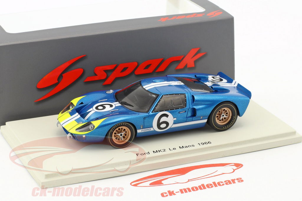 Spark 1:43 Ford MK2 #6 24h LeMans 1966 Andretti, Bianchi S5182