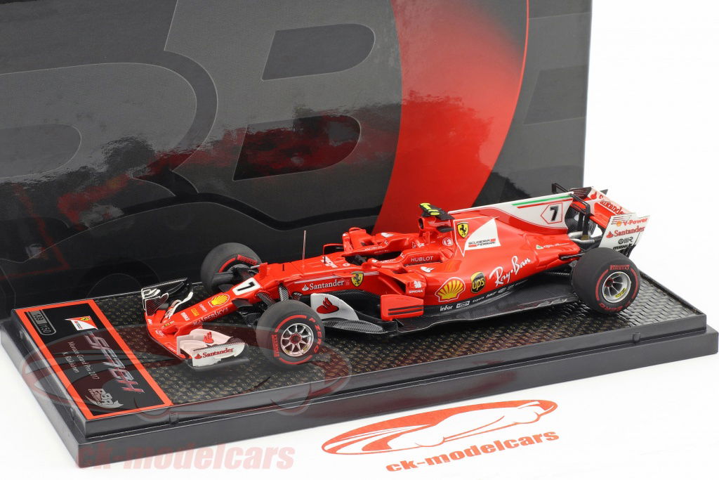 なな出品 BBR 1/43 2017年 フェラーリSF-70H ベルギーGP ライコネン Raikkonen