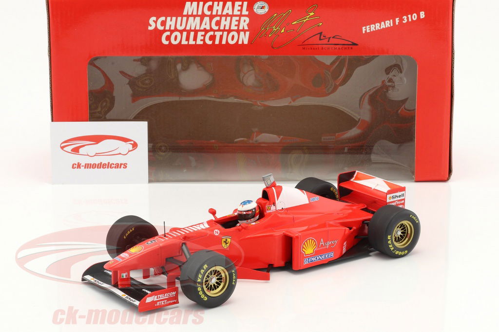 ミニチャンプス 1996 フェラーリF310 エディ・アーバイン 1/18
