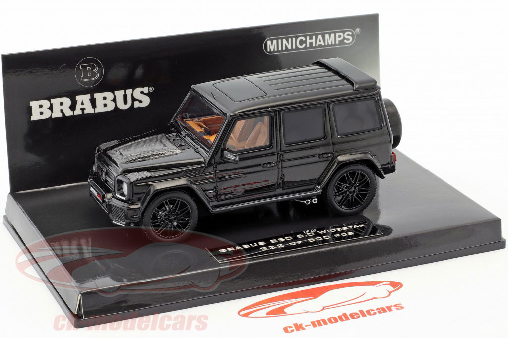 Minichamps 1:43 Brabus 850 6.0 Biturbo Widestar 築 2016 黒