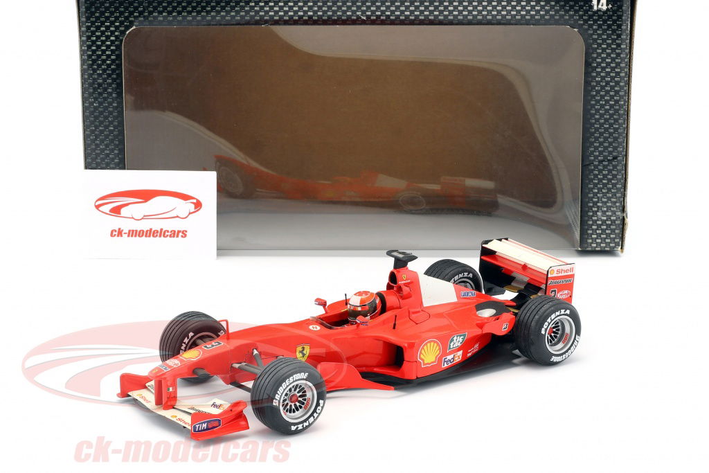 Ferrari F2001, F189, F60, F1-2000 セット HotWheels 1:18 Michael Schumacher Ferrari F2001 #1 World
