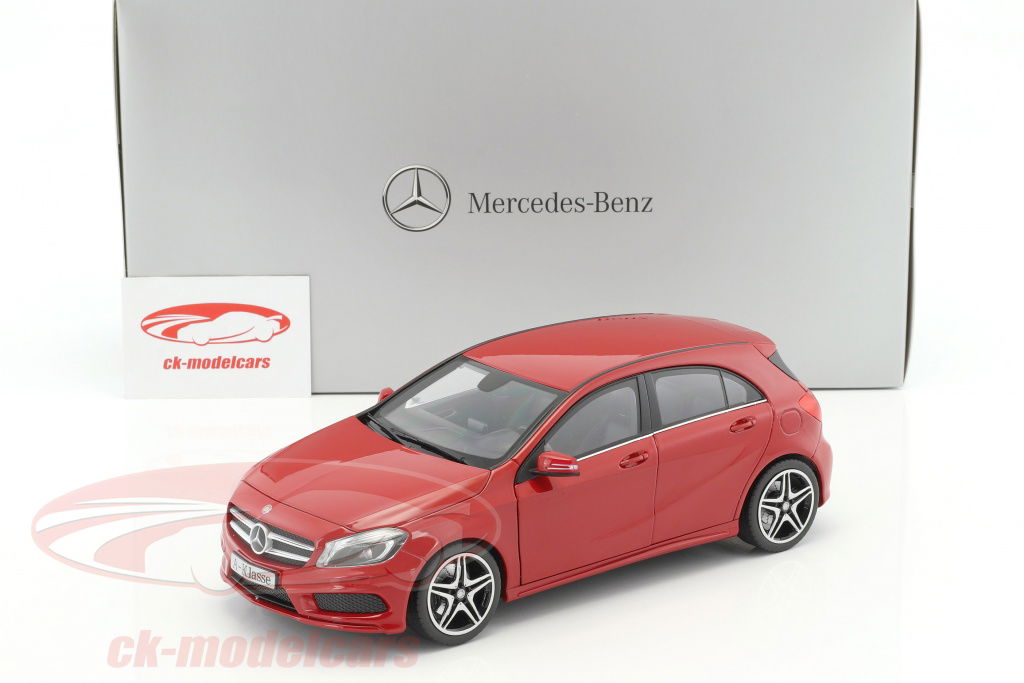 ミニカー Mercedes Benz A class 1/18 norev Norev 1:18 Mercedes-Benz A-Class W176 Year 2012 Jupiter red