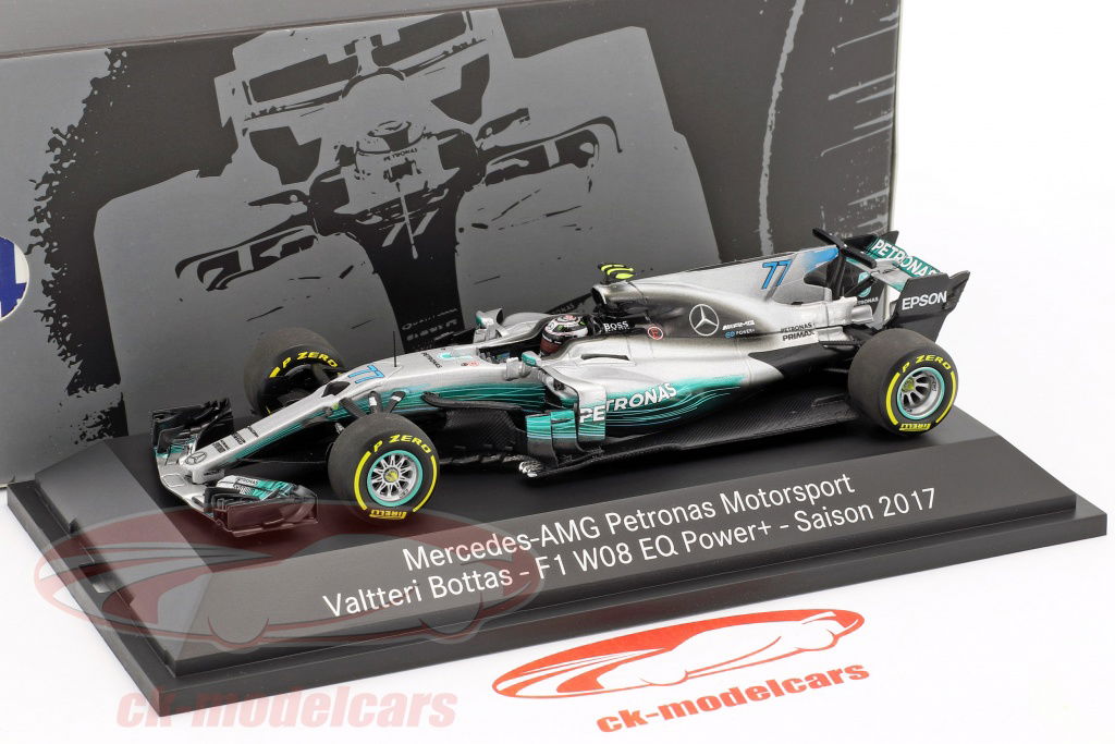PMA - PMA 1/43 ﾒﾙｾﾃﾞｽAMG W08 V.ﾎﾞｯﾀｽ ﾒﾙｾﾃﾞｽBOX こちらも初優勝～PMA ﾒﾙｾﾃﾞｽAMG F1 W08 V.ﾎﾞｯﾀｽ ﾛｼｱGP初優勝