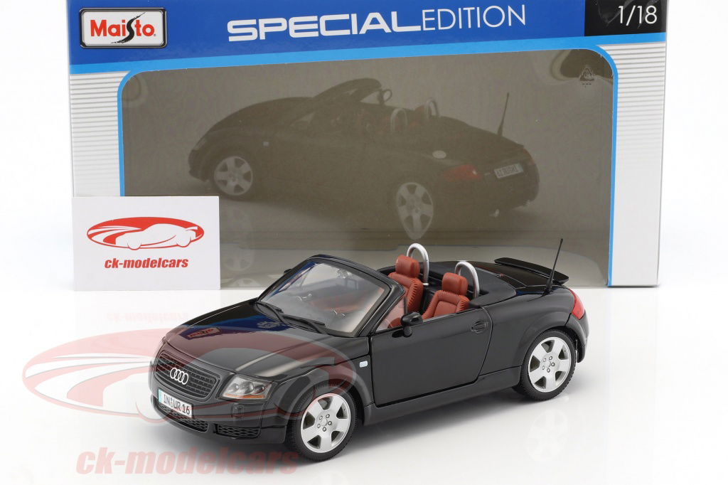 ミニカー AUDI TT ROADSTER 2006 1/18 1/18 Minichamps 2006 Audi TT Roadster Black 🤝ALSO OPEN FOR