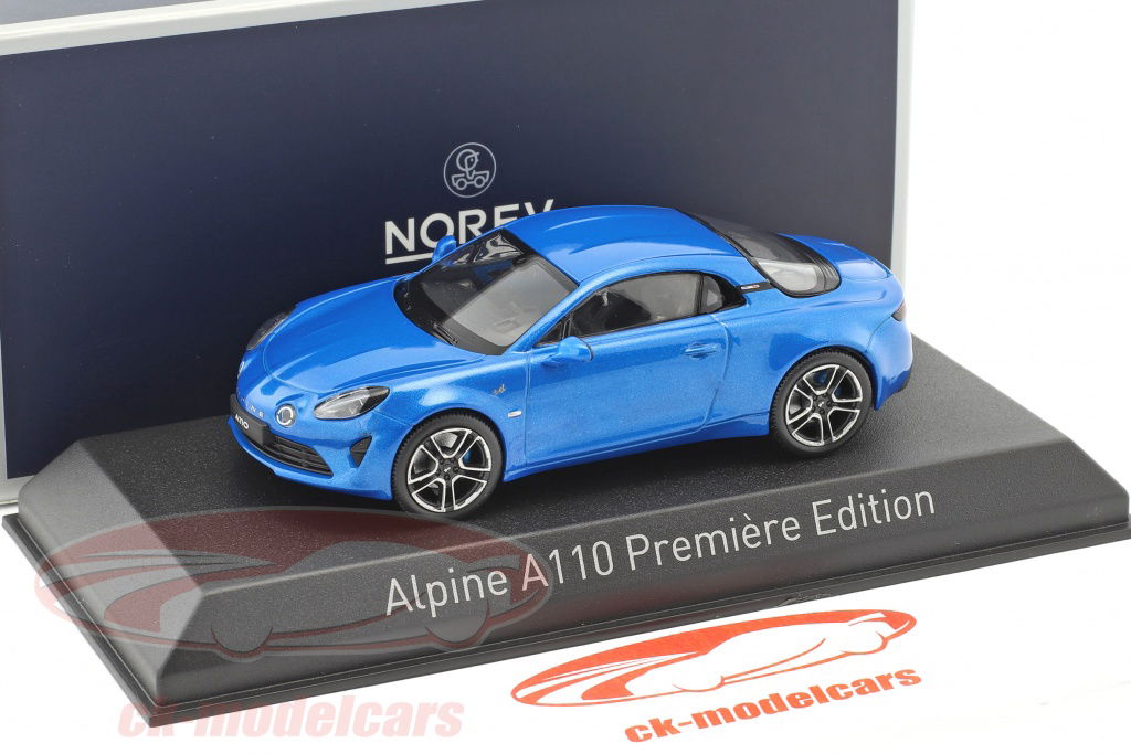 1/43 アルピーヌ A110 NOREV 517856 Norev 1:43 Renault Alpine A110 Premiere Edition 2017 blue