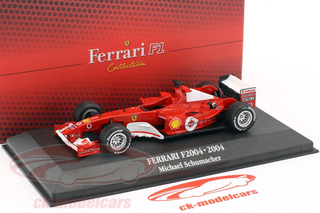 Atlas 1:43 Michael Schumacher Ferrari F2004 #1 World