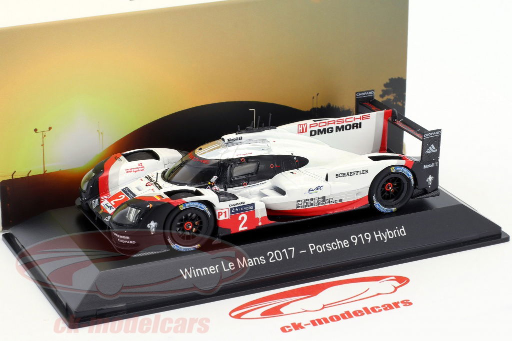 ミニカー Spark 1/43 Porsche 919 Hybrid LM 2017 Porsche 919 Hybrid #2 - Winner Le Mans 2017 - Spark 1:43