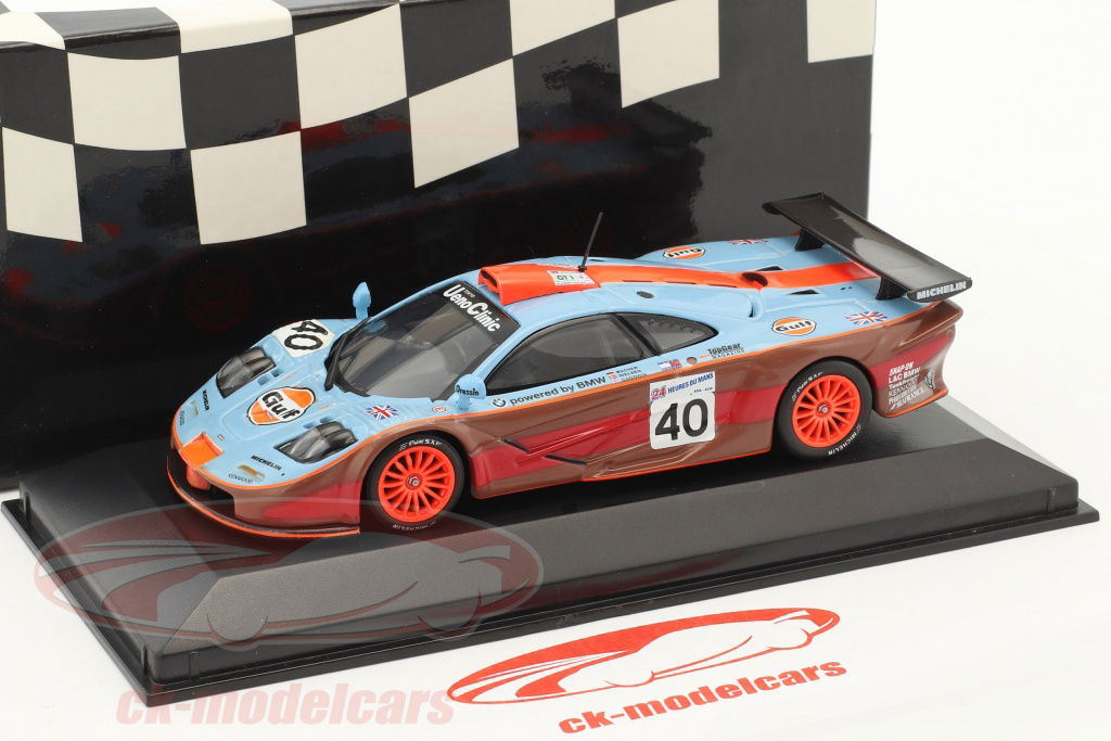 Minichamps 1:43 McLaren F1 GTR #40 24h LeMans 1997 Nielsen, Bscher