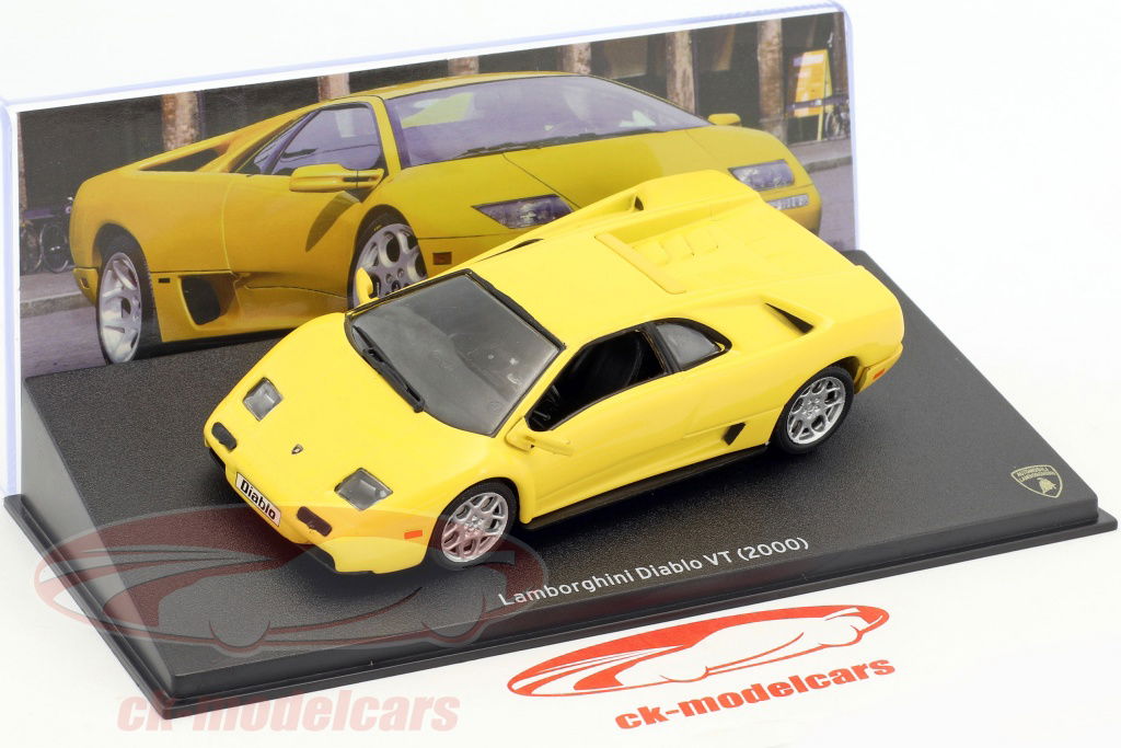 402-431 1/43 ランボルギーニ Diablo VT 2000 イエロー Leo Models 1:43 Lamborghini Diablo VT year 2000 yellow MAG