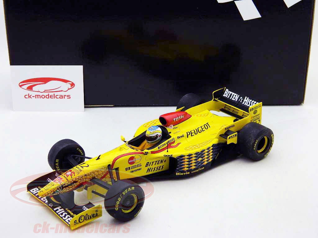 【ミニチャンプス　ジョーダンプジョー　197 1997年1/18】 Minichamps 1:18 G. Fisichella Jordan 197 Peugeot formula one