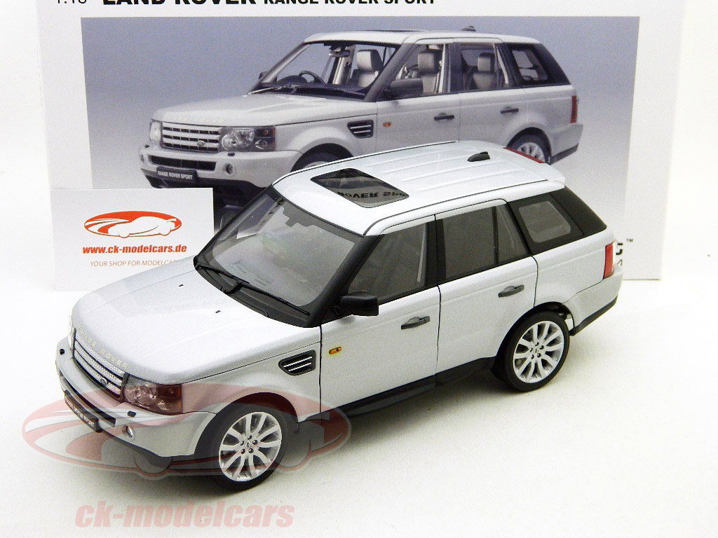 AUTOart 1:18 Land Rover Range Rover Sport 2006 silver 74808 model