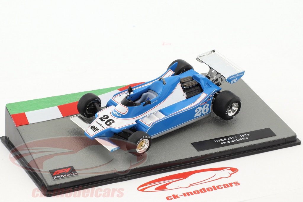 Ligier laffite dans voitures formule 1 miniatures