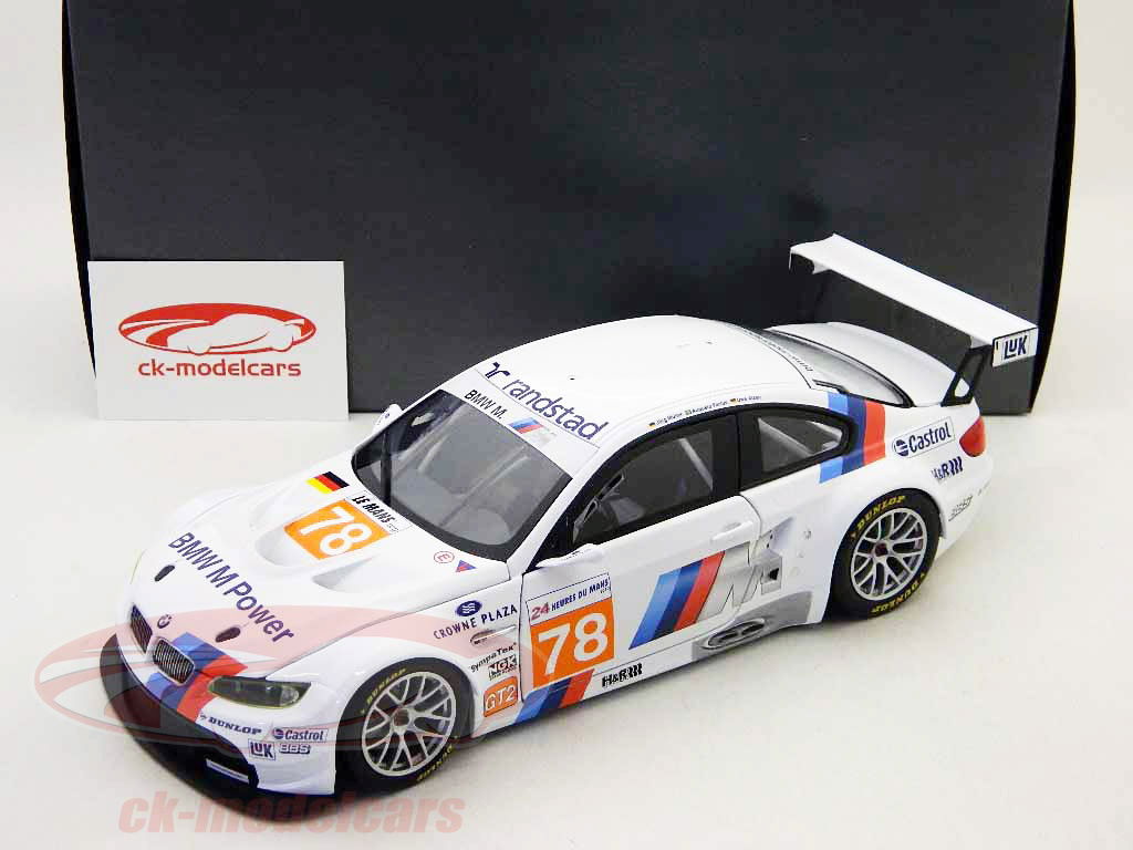 BMW M3 GT2 Le Mans 2010ミニカー 1/18 Minichamps 1:18 BMW M3 GT2 #78 24h LeMans 2010 80 43 2 210