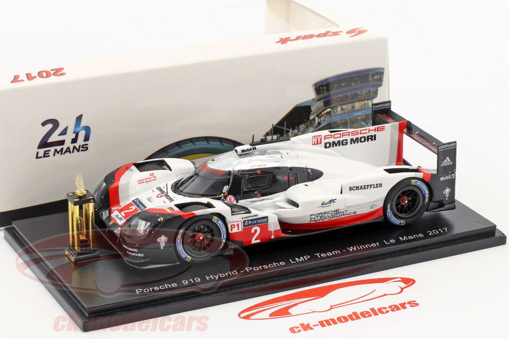 ミニカー 1/43 Spark Porsche 919 LM24 2017 Winner Spark Porsche 919 Hybrid Winner 24h Le Mans 2017 43LM17