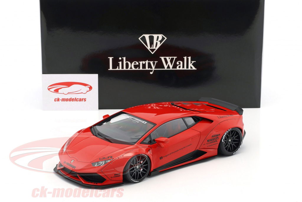 AUTOart 1:18 Lamborghini Huracan Liberty Walk LB-Works red