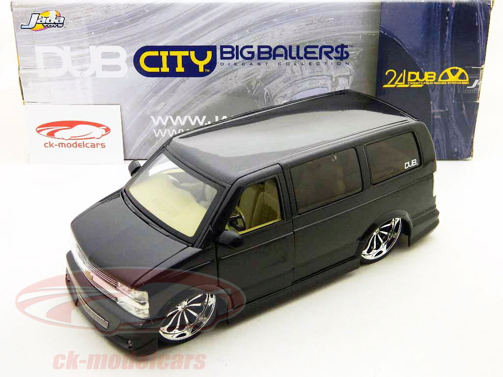 Jadatoys 1:18 Chevrolet Astro Van black Tuning Version