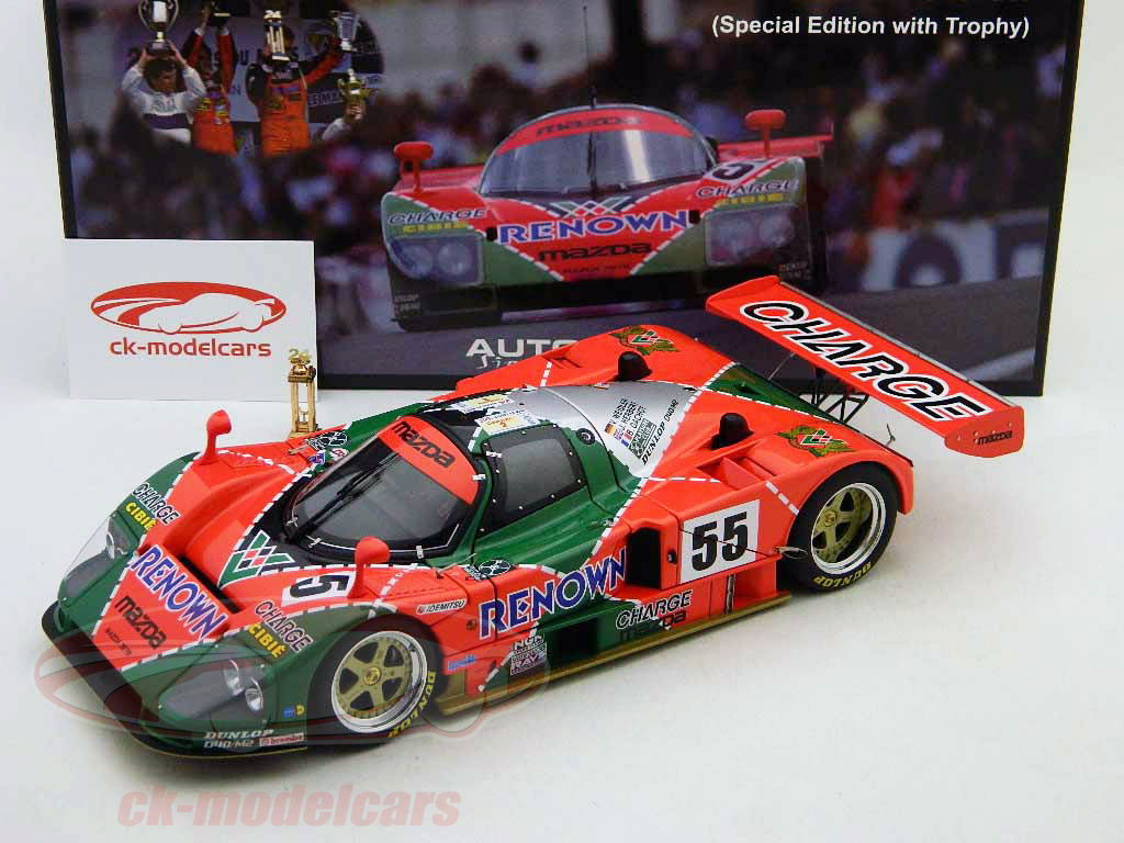 AUTOart 1:18 Mazda 787 B #55 Winner 24h LeMans 1991 Weidler
