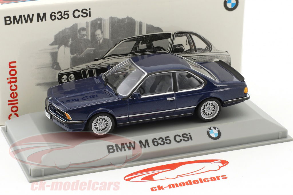 BMW M 635 CSi ミニカー1/43 Minichamps 1:43 BMW M 635 CSi (E24) Construction year 1984