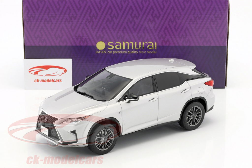 KYOSHO 1/18 レクサス LEXUS RX200t F SPORT Kyosho 1:18 Lexus RX 200t F Sport silver KSR18014S model car