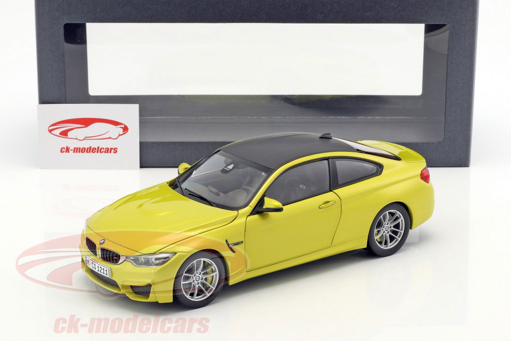 ParagonModels 1:18 BMW M4 Coupe (F82) austin yellow