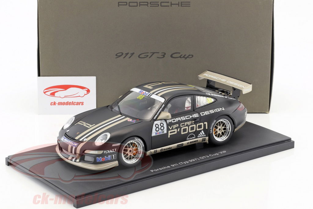 ミニカー AUTOart Porsche 911(997) GT3 CUP 1/18 AUTOart 1:18 Porsche 911 (997) GT3 Cup #88 Porsche Design