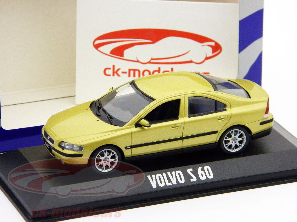 Minichamps 1:43 Volvo S60 Year 2000 gold ck999614 model car ck999614