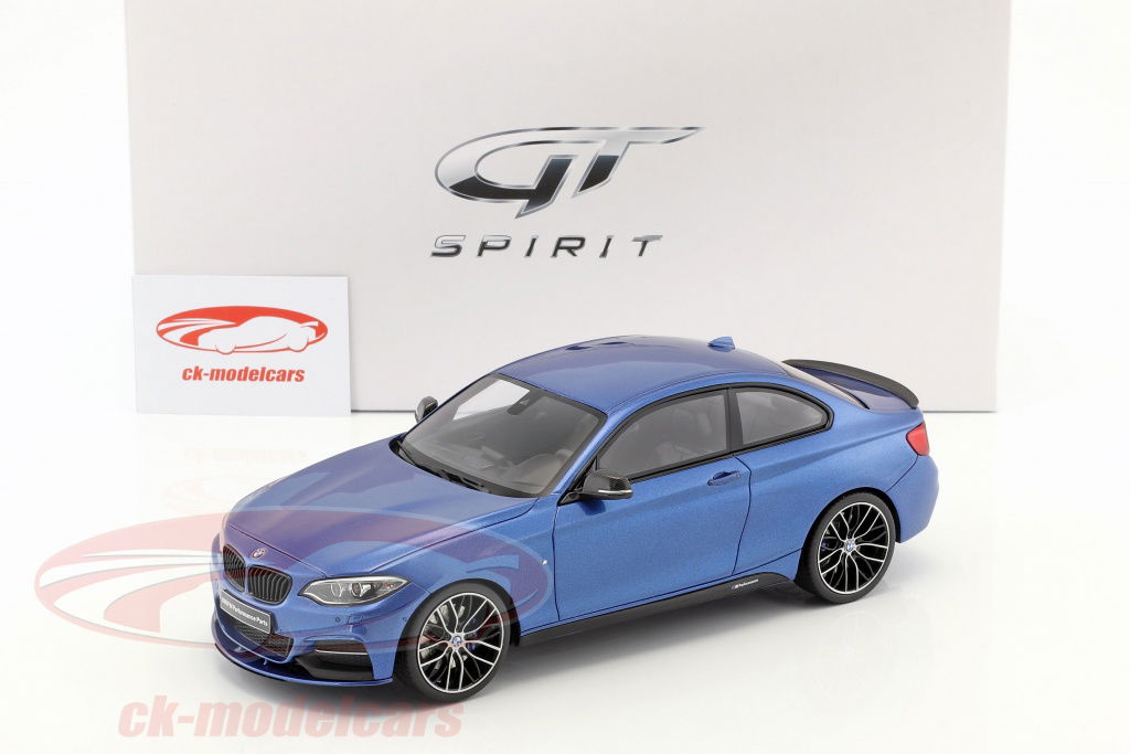 ミニカー GT spirit 1/18 BMW M235i M performance GT-SPIRIT 1:18 BMW M235i M Performance Year 2015 blue ZM058