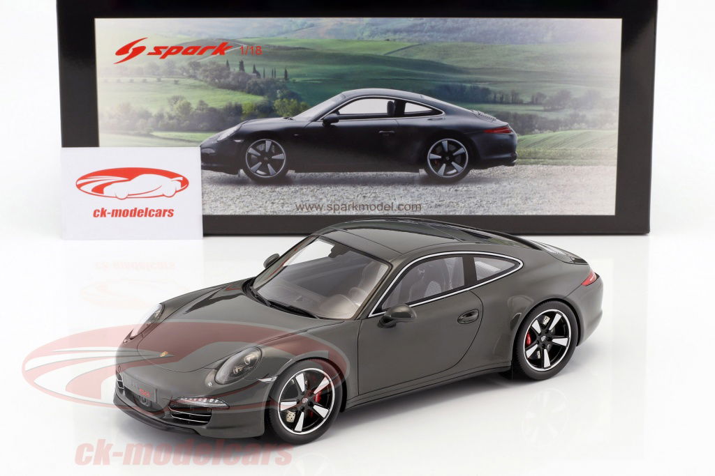ポルシェ 911 50th Anniversary Edition (1/43) Porsche 911 type 991 50th Anniversary Edition 2013 graphite