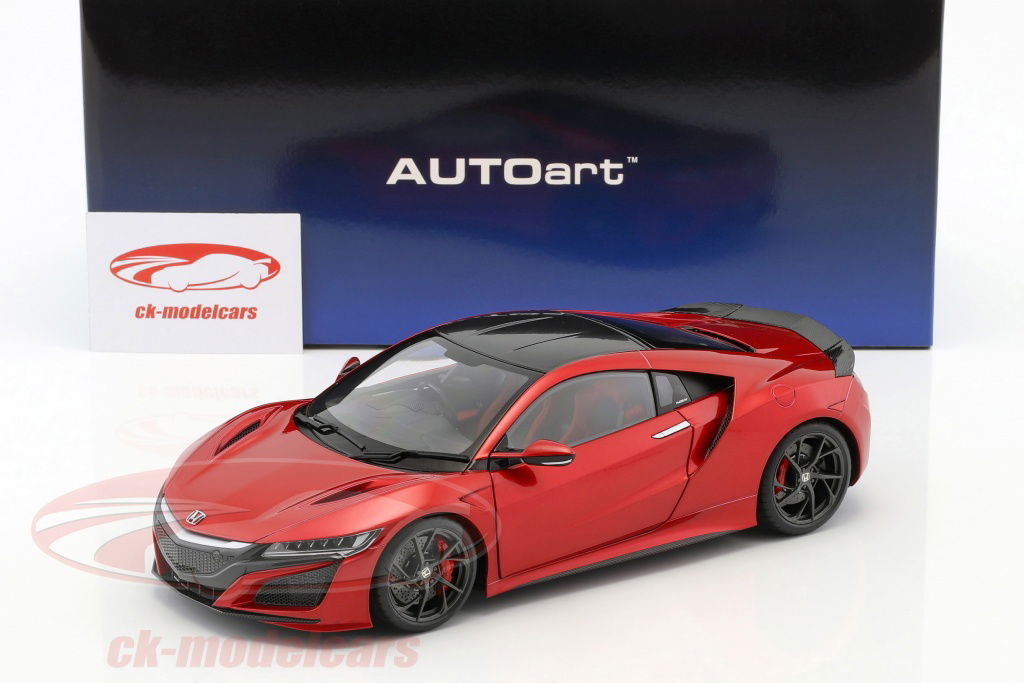 AUTOart オートアート ホンダ NSX NC1 赤 レッド 18/1 AUTOart 1:18 Honda NSX (NC1) year 2016 red metallic 73233