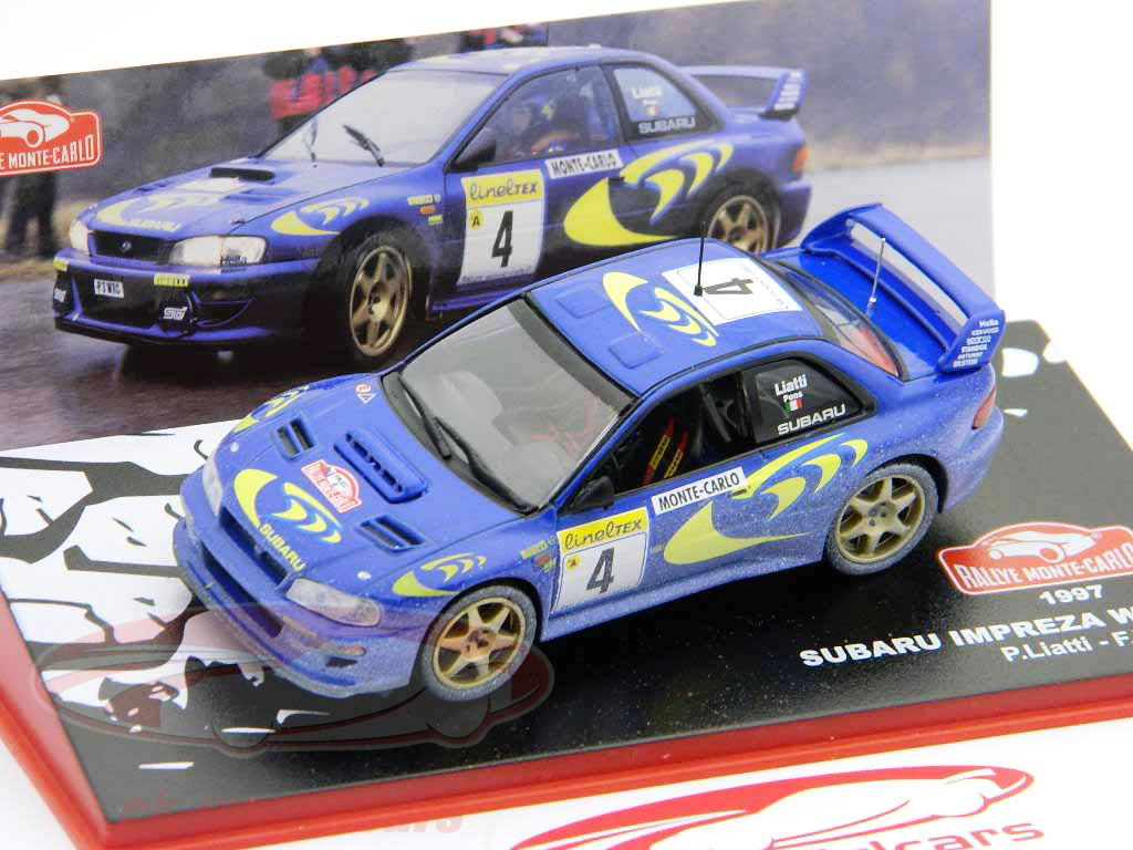 iXO イクソ　スバル　インプレッサ　R4 ラリー　1/43 Ixo 1:43 スバルインプレッサWRC＃4ダーティーバージョンラリー
