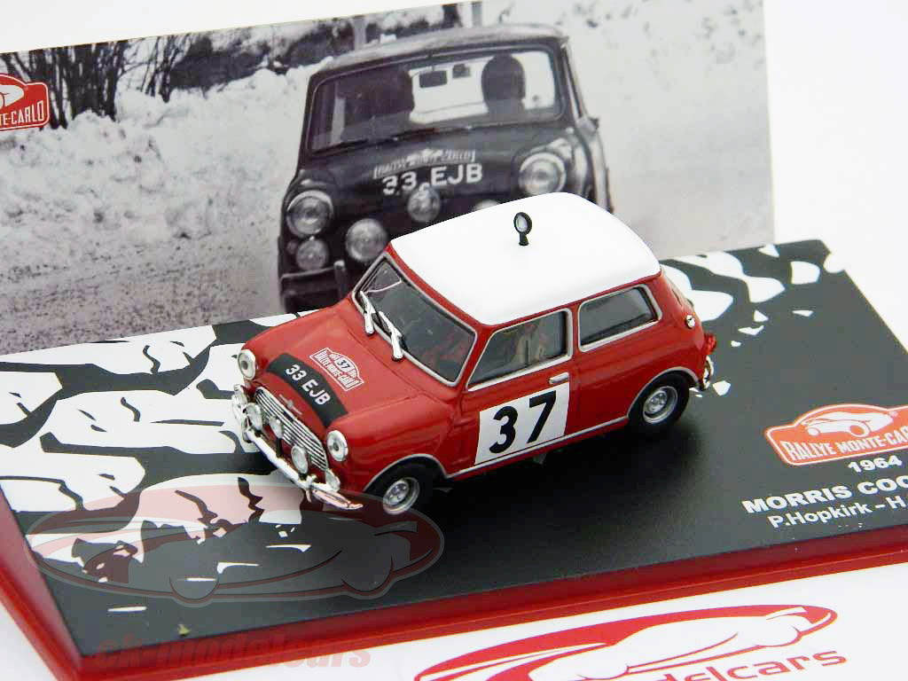 Ixo 1:43 モーリスミニクーパー＃37モンテカルロラリー1964 分