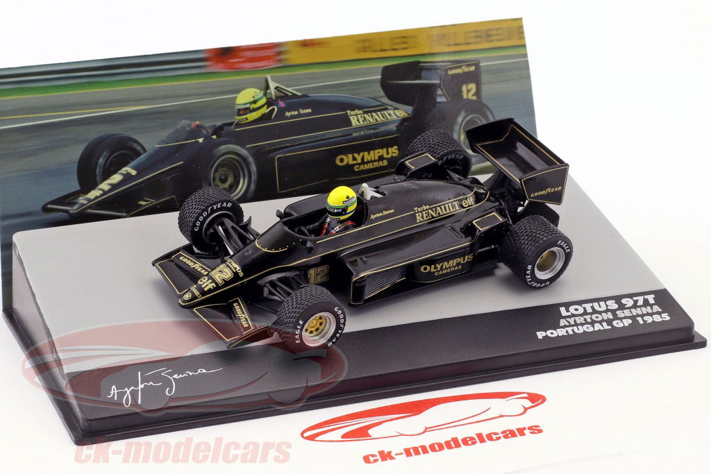 ミニカー Lotus Renault 97T Ayrton Senna 1/43 F1 Minicar 1/43 Lotus Renault 97T Ayrton Senna AYRTON SENNA