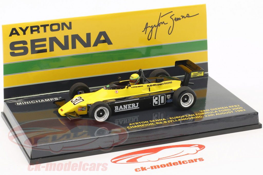 Minichamps 1:43 A. Senna Van Diemen RF82 #30 ヨーロッパ 式 Ford
