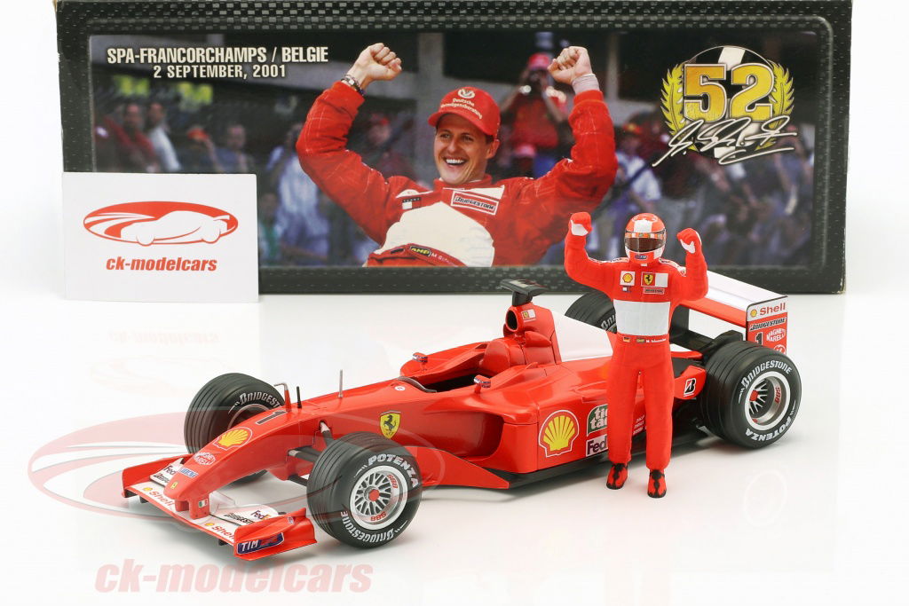 1/18　Ferrari 412T/2 #1 M.シューマッハー ミニチャンプス Ferrari 412t2 1/18 M・シューマッハ 1996