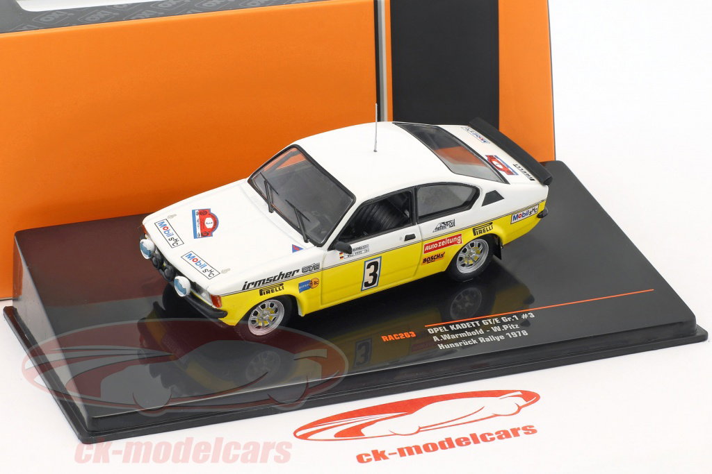 Modèle Réduit Solido 1/43 Opel Kadett GTE Rallye 1978 #26 Crème - Ref AA0423 | Occasion
