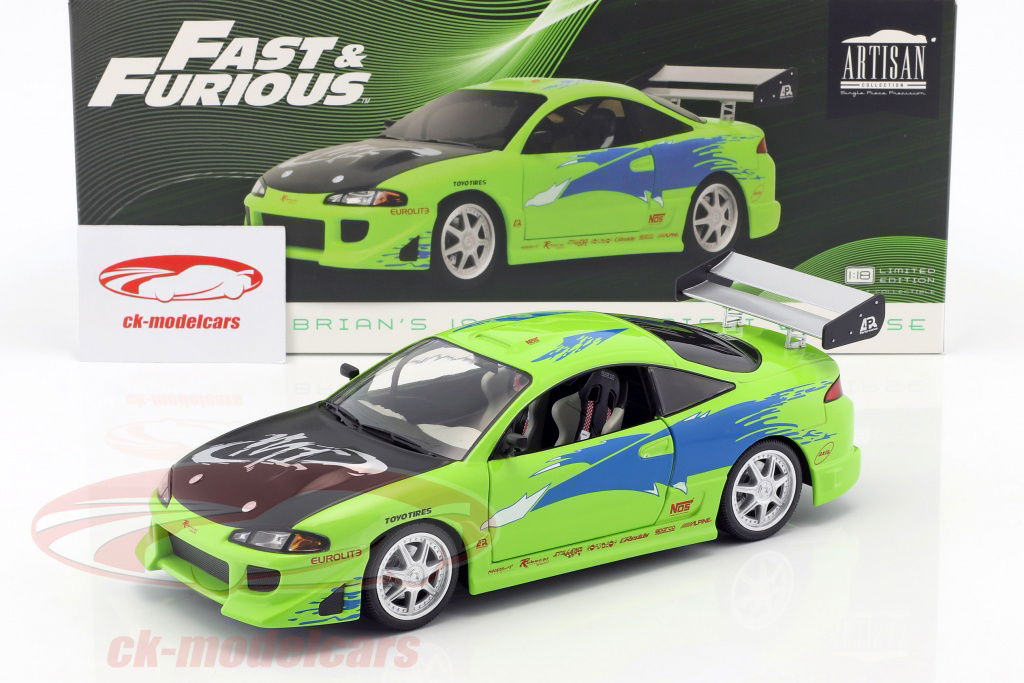 Greenlight 1:18 Brian's Mitsubishi Eclipse year 1995 Movie