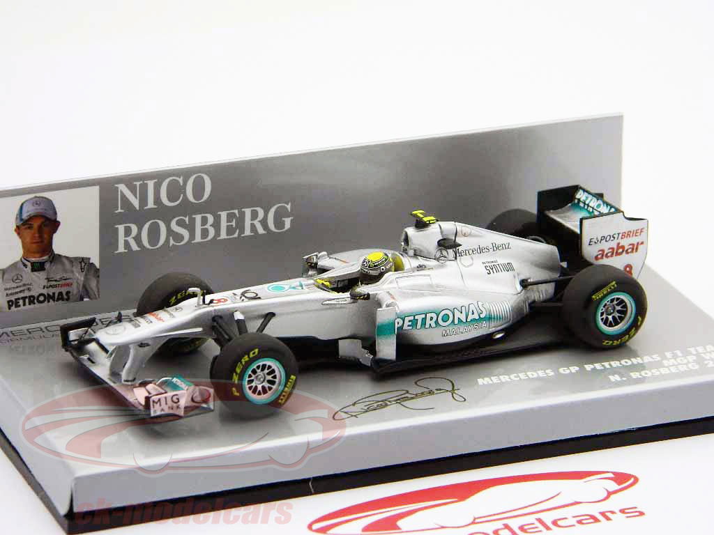 PMA MERCEDES GP W02 M.シューマッハ モナコGP 2012 Spark 1:43 M. Schumacher Mercedes AMG Petronas GP W03